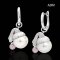 Approx. 3.0 - 4.0 mm and 10.0 - 11.0 mm, Freshwater Pearl and Edison Pearl, Girl with a Pearl Earrings Collection
