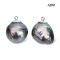 13.8 mm and 14.2 mm, Tahitian Pearl, Pearl Drop for Earrings