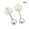 Approx. 5.0 mm up, Akoya Pearl, Pearl Stud Earrings