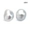 12.1 mm and 12.2 mm, The Rock Premium Lot, White South Sea Pearl, Pearl Stud Earrings