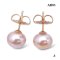 Approx. 10.0 mm, Freshwater Pearl, Pearl Stud Earrings