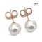 Approx. 8.0 - 9.0 mm, Freshwater Pearl, Pearl Stud Earrings