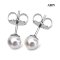 Approx. 5.0 mm up, AK Pearl, Pearl Stud Earrings