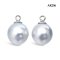 Approx. 9.0 mm, White South Sea Pearl, Pair Pearl