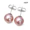 Approx. 11.0 mm, Edison Pearl, Stud Earrings