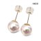 Approx. 8.0 mm up, Hanamomo, Akoya Pearl, Stud Earrings
