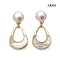 Approx. 5.0 - 5.5 mm, Hanamomo, Akoya Pearl, The Purse Pearl Stud Earrings