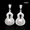 Approx. 6.0 mm, Hanamomo, Akoya Pearl, Pearl in Gourd Stud Earrings