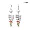Approx. 3.0 - 11.0 mm up, AK and Edison Pearl, Dhamma Raksa Flower Chandelier Earrings