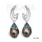 11.8 mm and 11.6 mm, Ariake Robert Wan, Tahitian Pearl, Pearl Stud Earrings