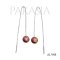 8.5 mm and 8.7 mm, Hanashinju, Selatan Sunburn II, Edison Pearl, Pearl Threader Earrings