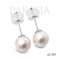 Approx. 6.0 mm, Hanashinju, Akoya Pearl, Stud Earrings