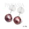 Approx. 8.0 mm, Hanashinju, Freshwater Pearl, Pearl Stud Earrings