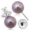 15.5 mm, Edison Pearl, Stud Pearl Earrings