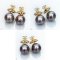 Approx. 15.50 - 15.90 mm, Edison Pearl, Stud Earrings