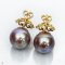 Approx. 15.50 - 15.90 mm, Edison Pearl, Stud Earrings