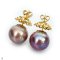 Approx. 15.50 - 15.90 mm, Edison Pearl, Stud Earrings