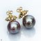 Approx. 15.50 - 15.90 mm, Edison Pearl, Stud Earrings