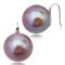 17.00 - 17.50 mm, Edison Pearl, Fish Hooks (Spoon) Earrings