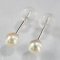 Approx. 4.0 mm, Akoya Pearl, Stud Pearl Earrings