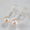 Approx. 4.0 mm, Akoya Pearl, Stud Pearl Earrings