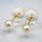 Approx. 4.5 mm, Akoya Pearl, Stud Pearl Earrings