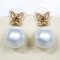 Approx. 12.0 mm, South Sea Pearl, Stud Pearl Earrings