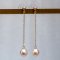 Approx. 7.88 - 7.94 mm, Akoya Pearl, Dangle Pearl Earrings