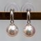 Approx. 7.0 mm, Akoya Pearl, Dangle Pearl Earrings