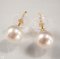 Approx. 8.0 mm, Akoya Pearl [Cherry Blossom], Stud Earrings