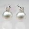 Approx. 12.17 - 12.28 mm, South Sea Pearl , Dangle Earrings