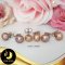 ต่างหู Stud ติดหูมุกเม็ดเดี่ยว มุก Ripple Pearl น้ำจืดคัดเกรด สีม่วง พีช-โอลด์โรส ทรงบารอก ขนาด 9-10 mm เกรด AA+ ตัวเรือนเงินแท้ 92.5 ชุบทองคำขาว  / ตก035 / 10.3.64