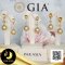 [GIA] ต่างหูพลอย Citrine ทรงหยดน้ำจัมโบ้ คั่นตัวเรือนฝังพลอยหกเหลี่ยม ห้อยไข่มุก South Sea น้ำเค็มคัดเกรด สีทอง Deep Gold ทรงเกือบกลม-กลม ขนาด 13 mm เกรด AA+ (ไข่มุกผ่านการตรวจรับรองคุณภาพจาก สถาบัน GIA) ตัวเรือนต่างหู เงินแท้ 92.5 ชุบทอง / 30.5.64