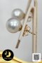 ต่างหู Stud ติดหูไข่มุก South Sea น้ำเค็มคัดเกรด สีขาว ทรงเกือบกลม ขนาด 8 mm เกรด AA+ ตัวเรือนต่างหูแบบ Stud ทับหลัง Lollipop Gold Filled 14K / 13.6.64