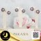 ต่างหู Stud ดอกลีลาวดีฉลุลาย ไข่มุก Edison น้ำจืดคัดเกรด สีม่วง ทรงกลม ขนาด 12 mm เกรด AA+ ตัวเรือนต่างหู Stud ดอกลีลาวดีฉลุลาย เงินแท้ 92.5 ชุบทองคำขาว / 4.7.64