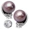 12.0 mm, Edison Pearl, Nautilus Earrings