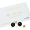 Approx. 16.8 - 16.9 mm , Hanashinju Tahitian Pearl , Stud Earrings