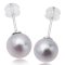 Approx. 8.0 - 8.5  mm, Akoya Pearl, Stud Earrings