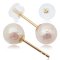 Approx. 6.5 - 6.9 mm, Hanashinju Pearl, Stud Earrings