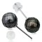 Approx. 8.5 - 8.9 mm, Hanashinju Pearl, Stud Earrings