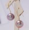 Approx. 12.0 mm, Edison Pearl, Fish Hooks Earrings