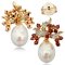 ต่างหู Mockingbirds Garnet ไข่มุก Freshwater Pearl