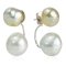 10.4 - 12.0 mm, The Rock Premium, Twin Pearl Earrings