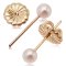 3.5 mm, Akoya Pearl, Stud Earrings