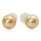 9.5 - 10.0 mm , South Sea Pearl , Stud Earrings