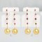 Approx. 14.0 mm, Gold South Sea Pearl, Dangle Pearl Earrings