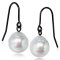 Approx. 8.0-8.5 mm, White South Sea Pearl, Fish Hooks Earrings