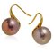 Approx. 12.0-13.0 mm, Edison Pearl, Fish Hooks Spoon Earrings