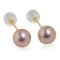 Approx.6.0 mm, Candy Pearl, Stud Earrings