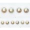 11.0 - 13.0 mm, Mabe South Sea Pearl, Stud Earrings